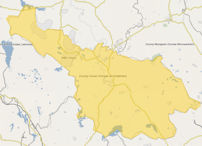 File:Location map Ireland County Cavan.png