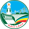Official seal of Bảo Lâm district