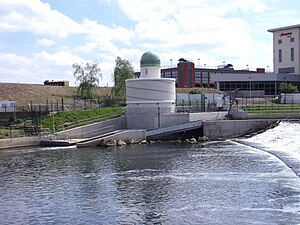 Longbridge weir Hydroelectric Plant geograph-3480856-by-Ian-Calderwood.jpg