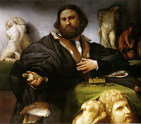 Lorenzo Lotto, Portret Andrea Odonija, 1527