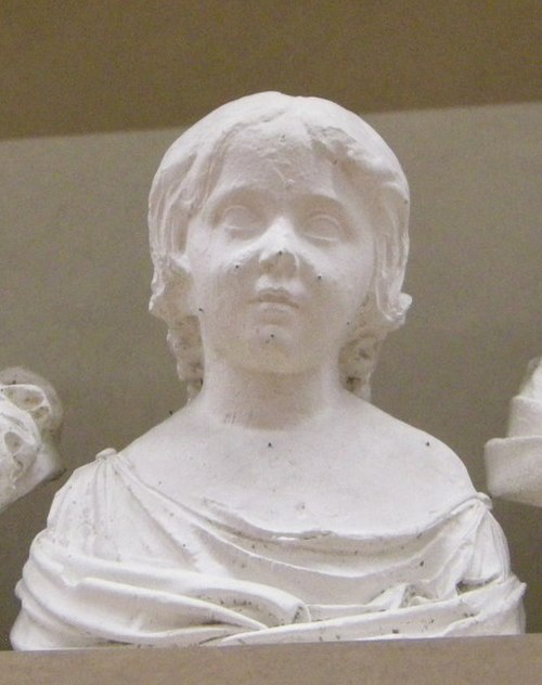 Élisa Bonaparte as a child (Lorenzo Bartolini)