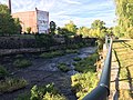 English: Lawrence Canal wasteway looking downstream from the Lawrence Dam