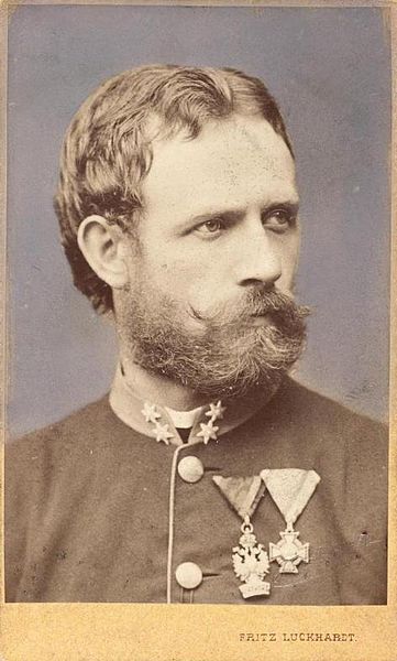 Julius Payer as First Lieutenant (around 1865)