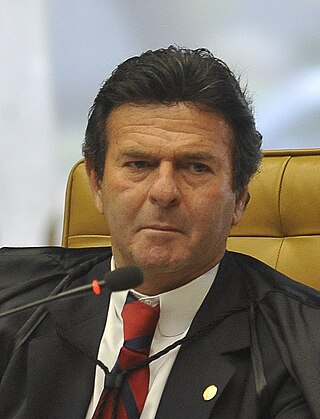 <span class="mw-page-title-main">Luiz Fux</span> Brazilian judge