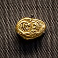 Lydia - king Kroisos - 560-547 BC - gold stater - foreparts of lion and bull - two quadrata incusa - London BM