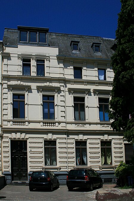 Mönchengladbach MG Mitte Denkmal Nr. R 008, Regentenstraße 049 (6198)