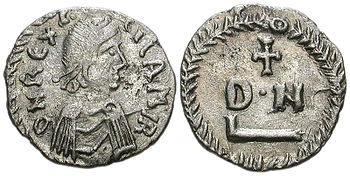 Münze 50 Denari, König Gelimer