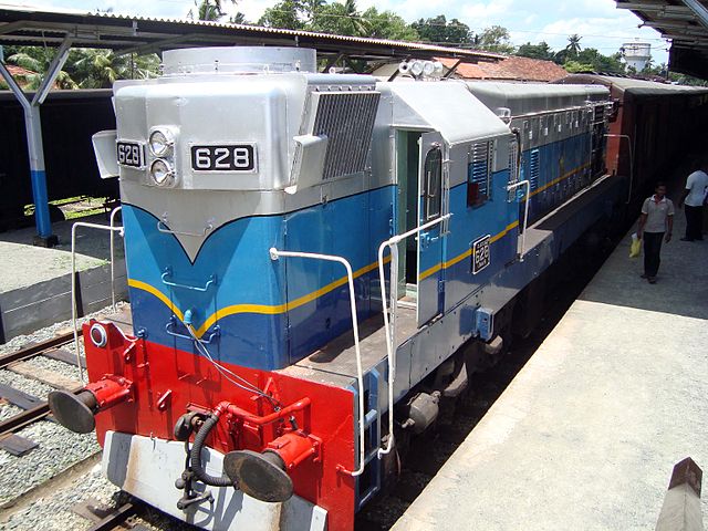 Sri Lanka Railways Class M2D 628