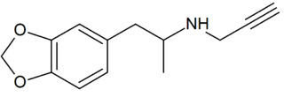 3,4-Methylenedioxy-<i>N</i>-propargylamphetamine Chemical compound