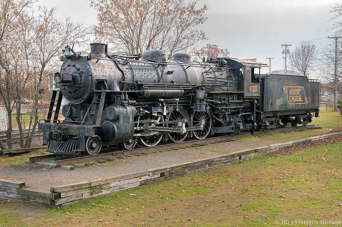 Maine Central Railroad Locomotive 470