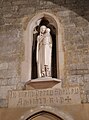 Statue of the Madonna and Child in the chancel of the nineteenth-century Church of the Annunciation in Chislehurst. [684]