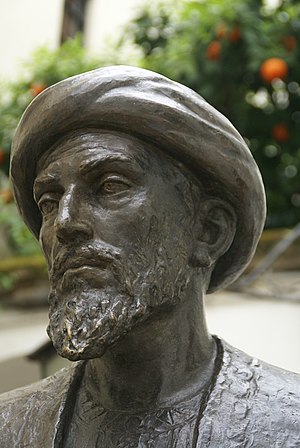 Statua di Maimonide a Cordoba, in Spagna