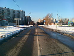 Pohled z Danube Avenue