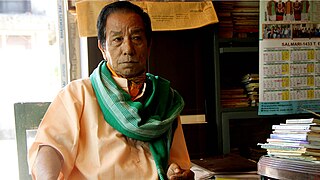 <span class="mw-page-title-main">Mangal Singh Hazowary</span> Indian Bodo language poet (born 1954 in silbari, Bijni)