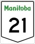 Provincial Trunk Highway 21 skjold