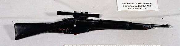 carcano sniper rifle