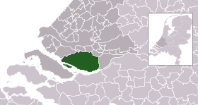 Localisation de Hoeksche Waard