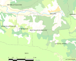 Saint-Sauveur-en-Diois - Localizazion