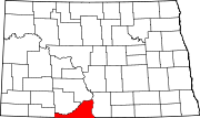 Map of North Dakota highlighting Sioux County.svg