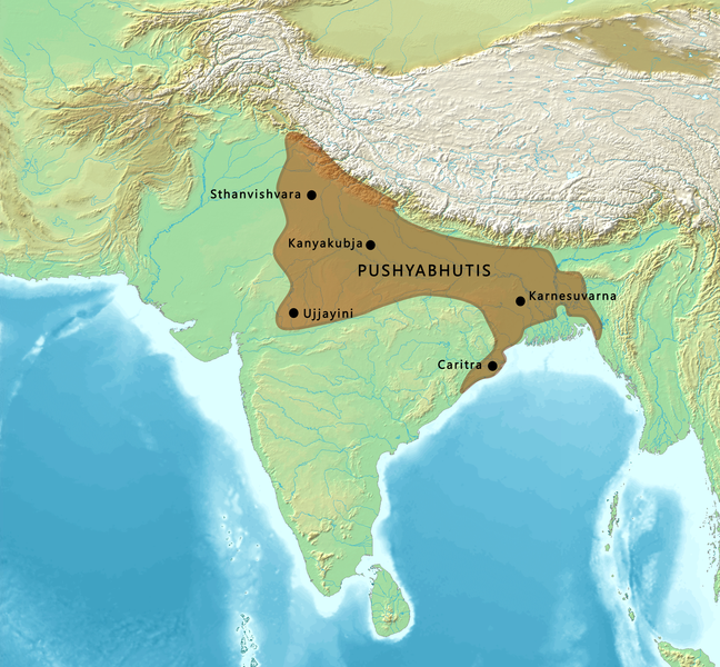 File:Map of the Pushyabhutis.png