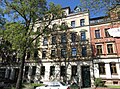 Apartment building in closed development with front garden