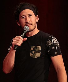 Mark Fischbach was announced to be directing, producing, writing, and funding Iron Lung himself. Markiplier (29479437367) (cropped).jpg