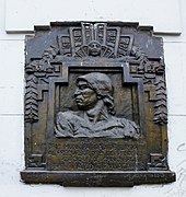 Mateo Pumacahua, relief, San Martin Square, Lima, Peru.