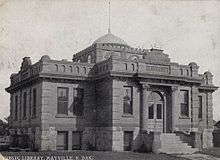 Mayville Public Library, Mayville, North Dakota. 1900. Mayville Public Library.jpg