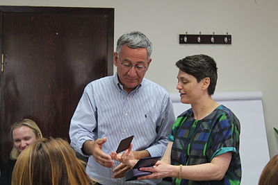 Meeting with the mayor of Herzliya - May 2015 IMG 6874.JPG