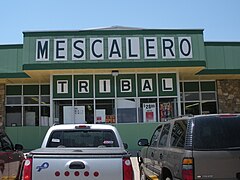 A Mescalero törzsi bolt