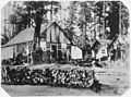 Metlakahtlans in front of log cabins and housing constructed for first winter on Annette Island. - NARA - 298071.jpg