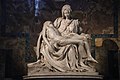 Michelangelo's Pieta, St. Peter's Basilica, Vatican City (48466673317).jpg