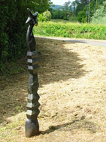 Milepost near Drumbeg, County Down Millennium milepost near Drumbeg - geograph.org.uk - 840329.jpg