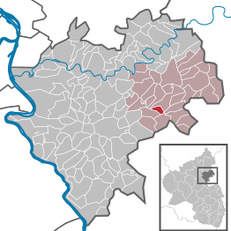 Kaart van Mittelfischbach