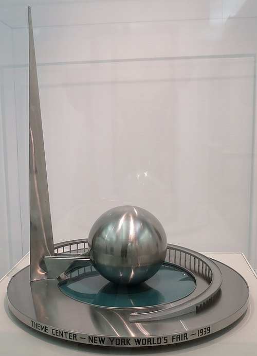 Model for Trylon and Perisphere (1938)