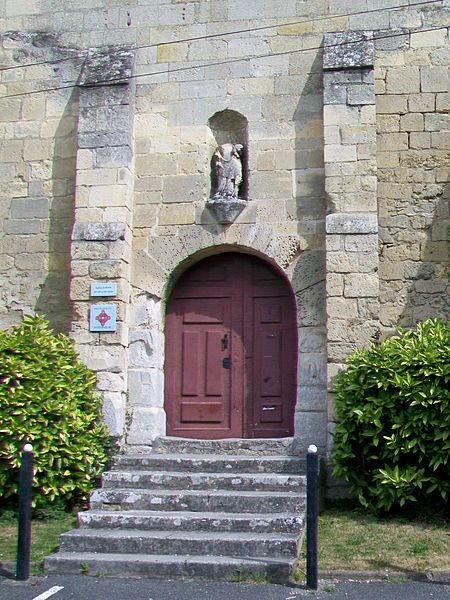 File:Mogneville (60), église Saint-Denis, portail ouest.jpg