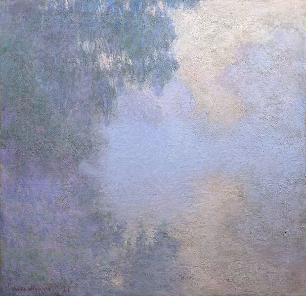 File:Monet - Branch of the Seine near Giverny (Mist), from the series “Mornings on the Seine”, 1897.jpg