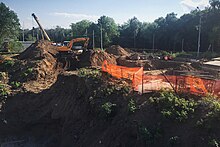 Moscow, road construction along Volokolamskoye Schosse (30684370264).jpg