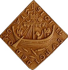 Seal of Dunwich, cast (French National Archives, Paris)