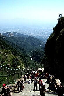 Climbing Mount Tai