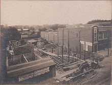 The Murphy Theatre in its early stages of construction. Murphy Construction.jpg