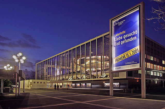 Musiktheater im Revier, el teatro de la ópera en Gelsenkirchen, Alemania