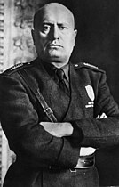 Benito Mussolini, late 1930s