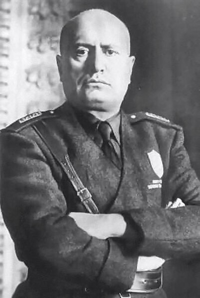 Benito Mussolini, Prime Minister of Italy