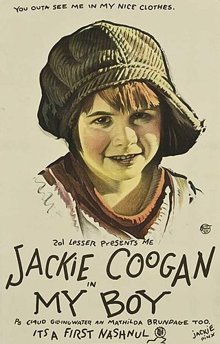 <i>My Boy</i> (1921 film) 1921 film by Victor Heerman