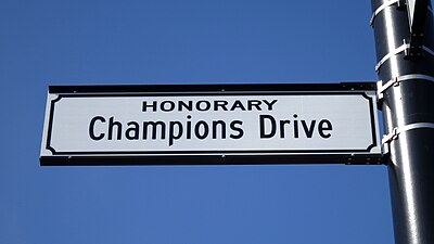 Dublin, Ohio renamed its North High Street in honor of the team's accomplishments during the 2014 season.[157]