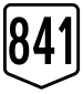 Route 841 shield}}