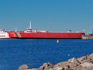 MV Georges-Alexandre-Lebel※ train ferry of the COGEMA in Matane, Canada