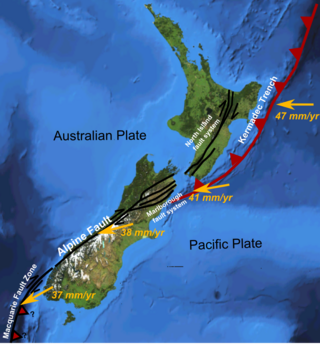 <span class="mw-page-title-main">Hikurangi Margin</span> Subduction zone off the east coast of New Zealands North Island