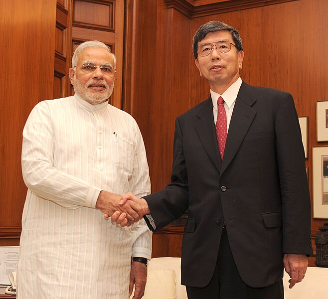 File:Narendra Modi and Takehiko Nakao in 2014.jpg